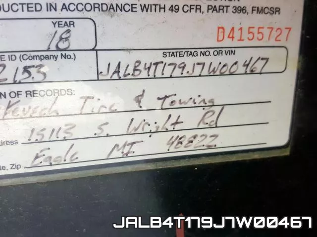 JALB4T179J7W00467 фото 2
