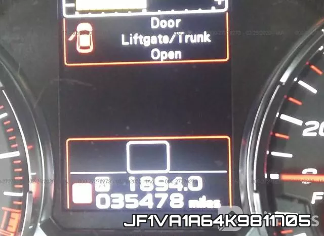 JF1VA1A64K9811705 фото 8