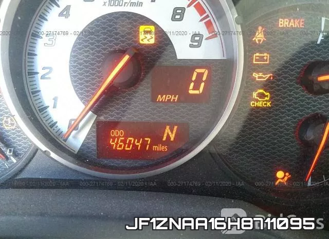 JF1ZNAA16H8711095 фото 8