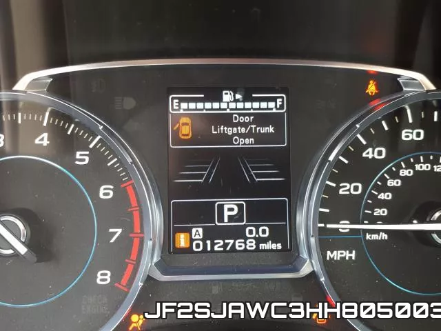 JF2SJAWC3HH805003 фото 9