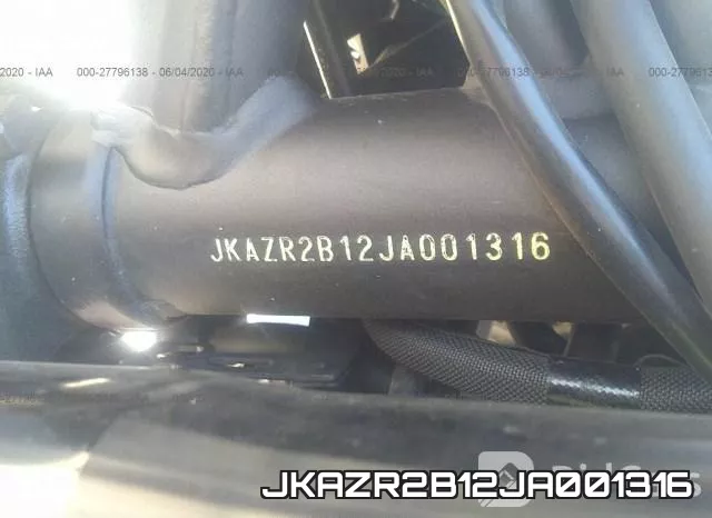 JKAZR2B12JA001316 фото 2
