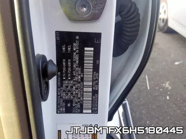 JTJBM7FX6H5180445 фото 2
