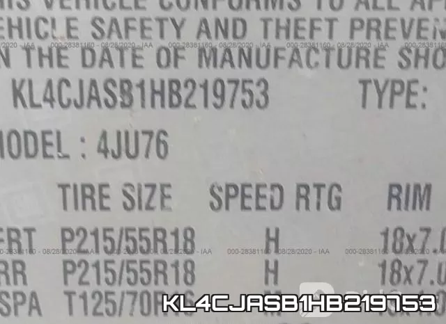 KL4CJASB1HB219753 фото 10