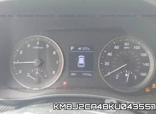 KM8J2CA48KU043557 фото 8