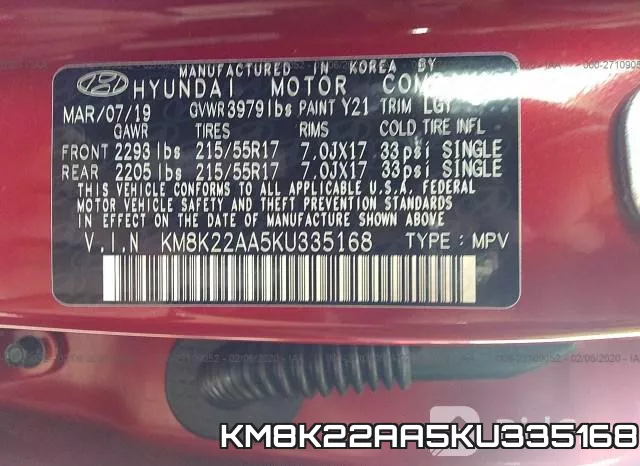 KM8K22AA5KU335168 фото 10