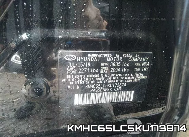 KMHC65LC5KU173874 фото 10