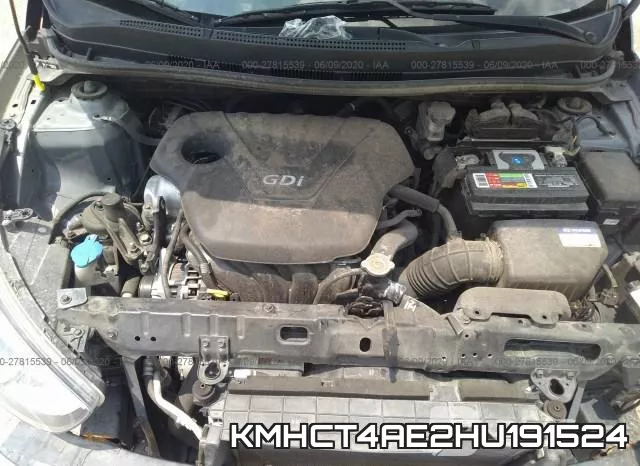 KMHCT4AE2HU191524 фото 2