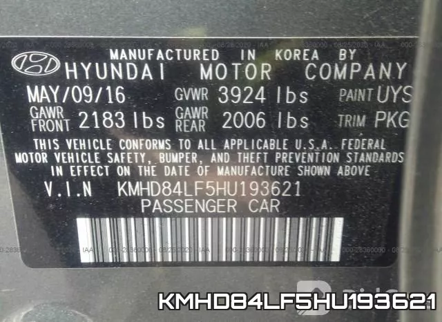 KMHD84LF5HU193621 фото 10