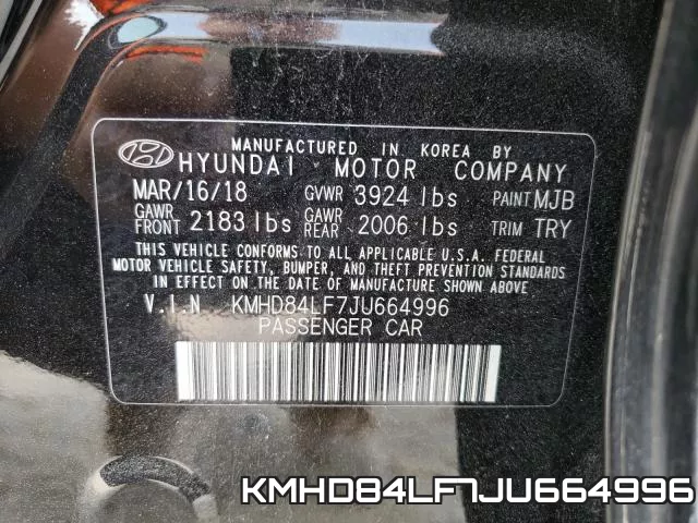 KMHD84LF7JU664996 фото 2
