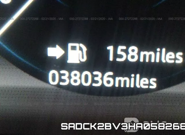 SADCK2BV3HA058268 фото 8
