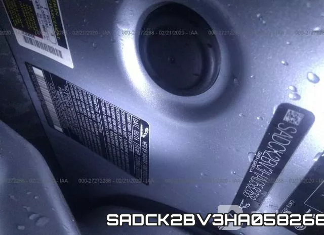 SADCK2BV3HA058268 фото 10