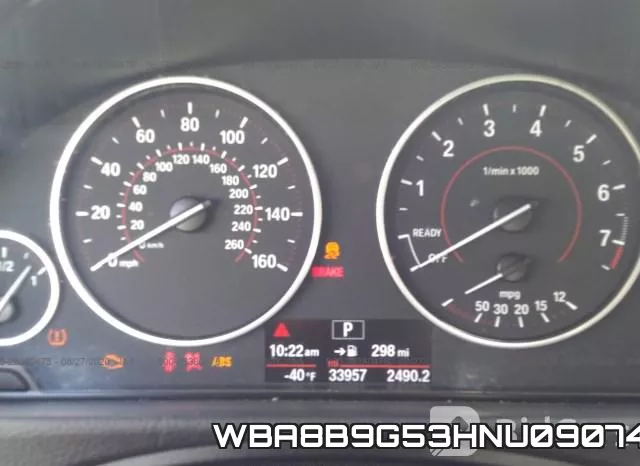 WBA8B9G53HNU09074 фото 8