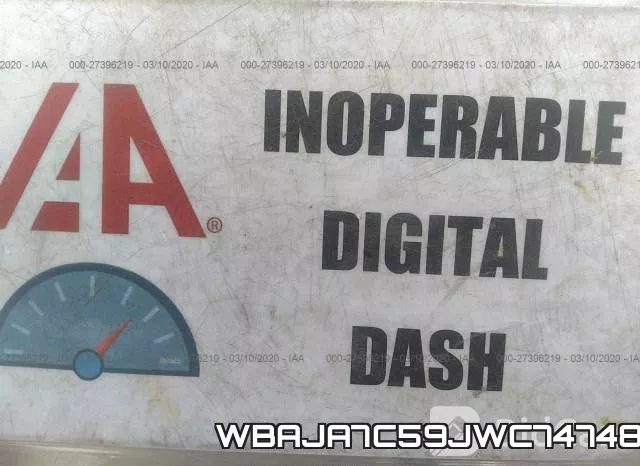 WBAJA7C59JWC74748 фото 8