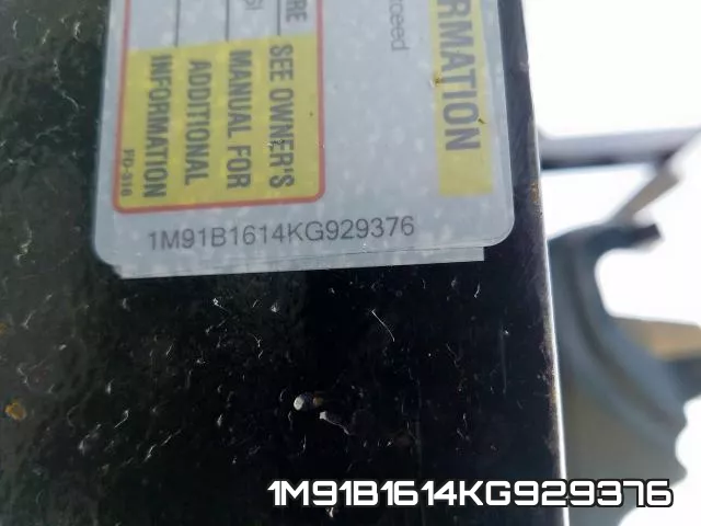 1M91B1614KG929376 фото 2