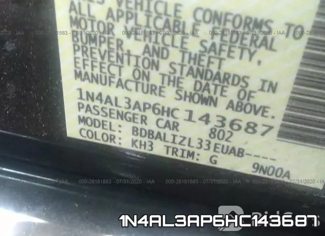1N4AL3AP6HC143687 фото 10