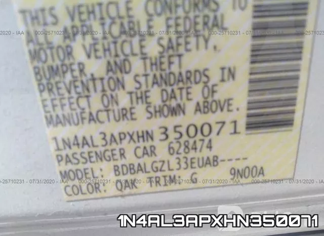 1N4AL3APXHN350071 фото 10