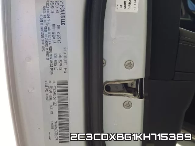 2C3CDXBG1KH715389 фото 2
