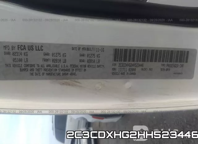 2C3CDXHG2HH523446 фото 10