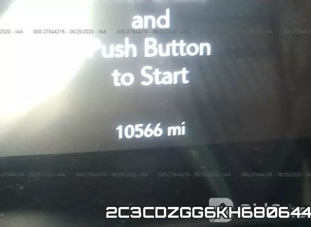 2C3CDZGG6KH680644 фото 8