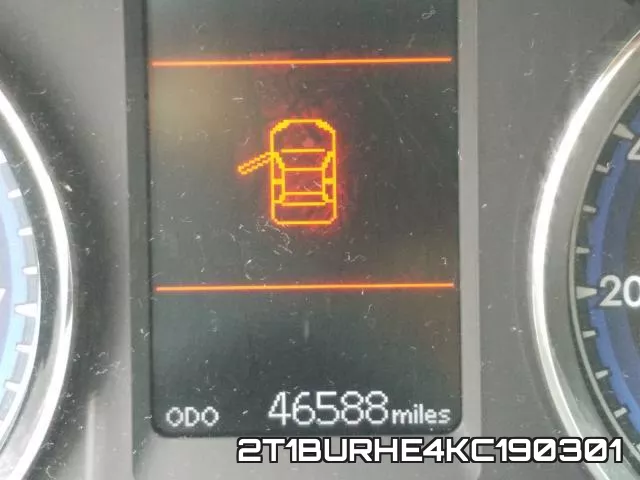 2T1BURHE4KC190301 фото 9