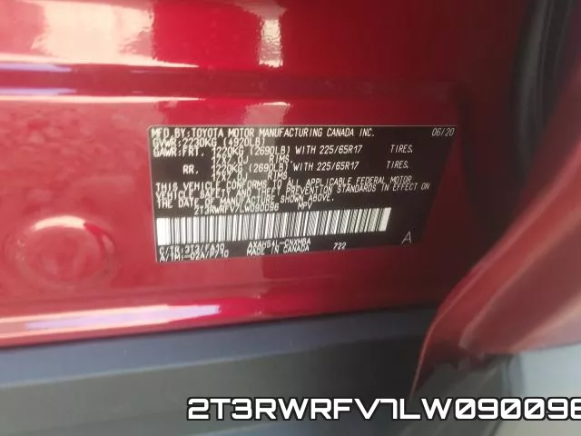 2T3RWRFV7LW090096 фото 2