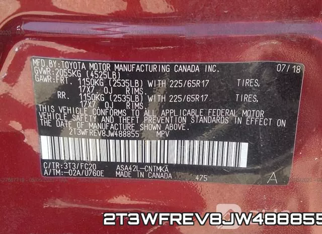 2T3WFREV8JW488855 фото 10