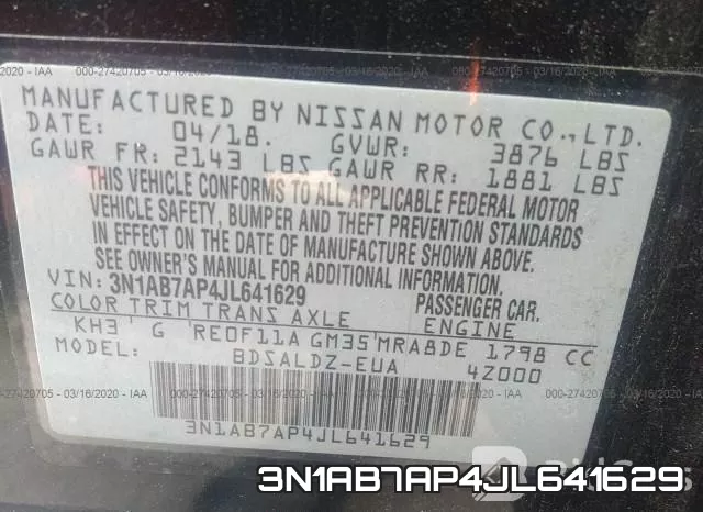 3N1AB7AP4JL641629 фото 10