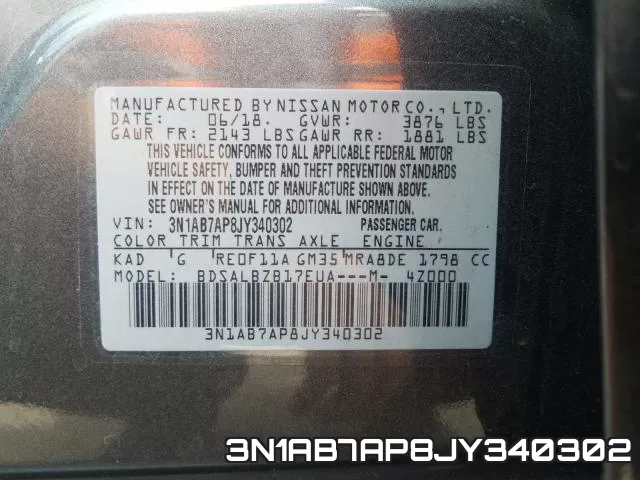 3N1AB7AP8JY340302 фото 2