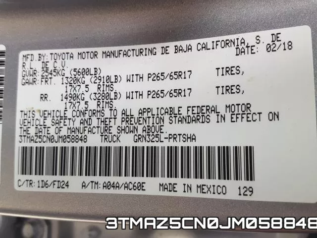 3TMAZ5CN0JM058848 фото 2