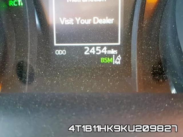 4T1B11HK9KU209827 фото 9