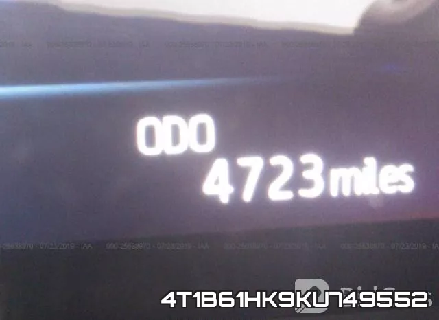 4T1B61HK9KU749552 фото 8
