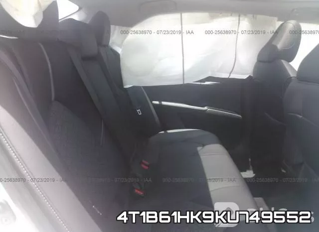 4T1B61HK9KU749552 фото 9