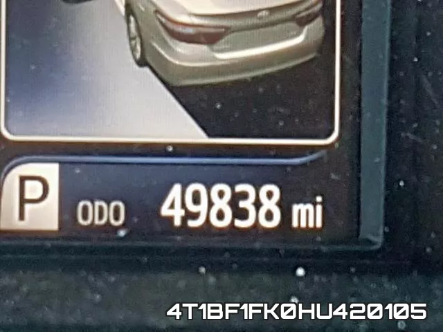 4T1BF1FK0HU420105 фото 9