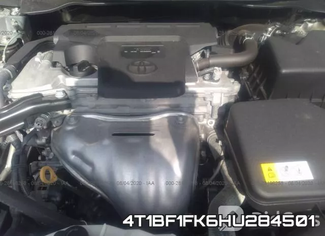 4T1BF1FK6HU284501 фото 2