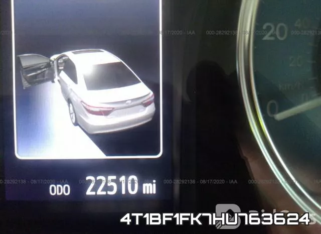 4T1BF1FK7HU763624 фото 8
