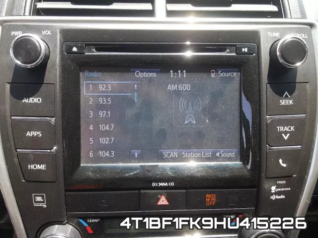 4T1BF1FK9HU415226 фото 10