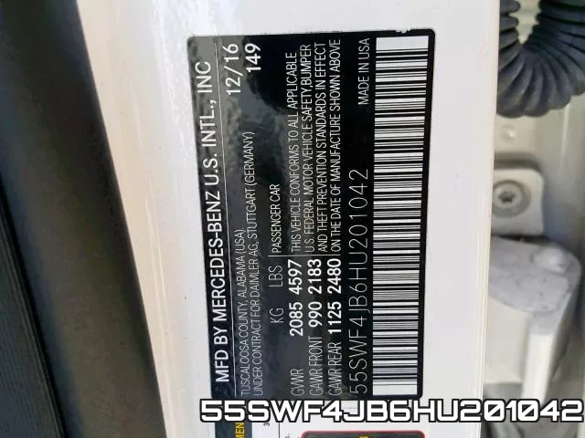 55SWF4JB6HU201042 фото 2