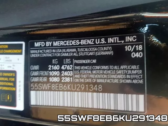55SWF8EB6KU291348 фото 2