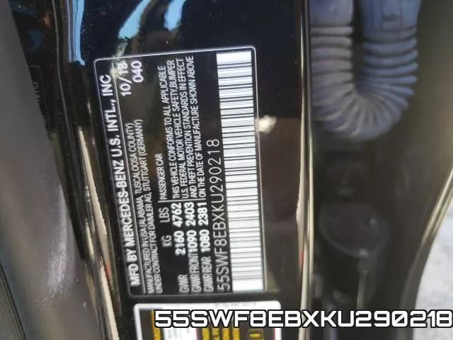 55SWF8EBXKU290218 фото 2