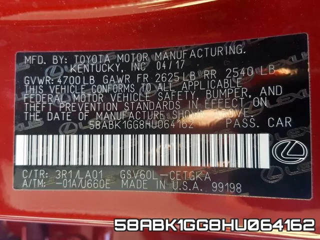58ABK1GG8HU064162 фото 2