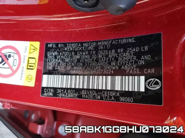 58ABK1GG8HU073024 фото 2