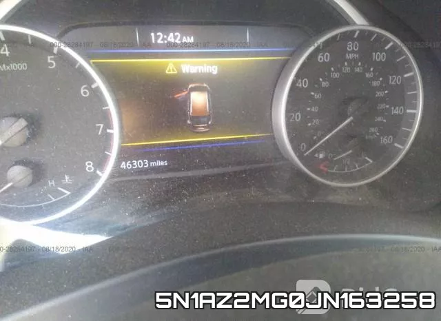 5N1AZ2MG0JN163258 фото 8