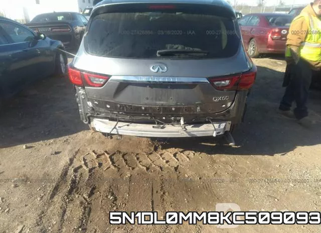 5N1DL0MM8KC509093 фото 7
