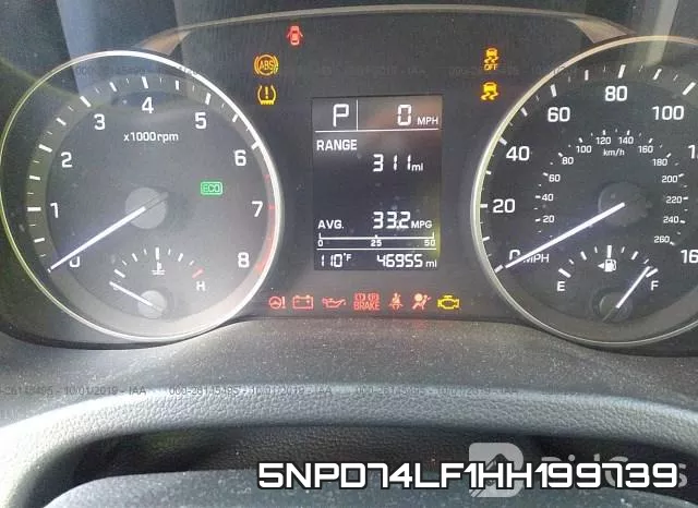 5NPD74LF1HH199739 фото 8