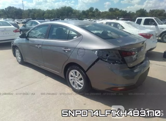 5NPD74LF1KH483170 фото 4