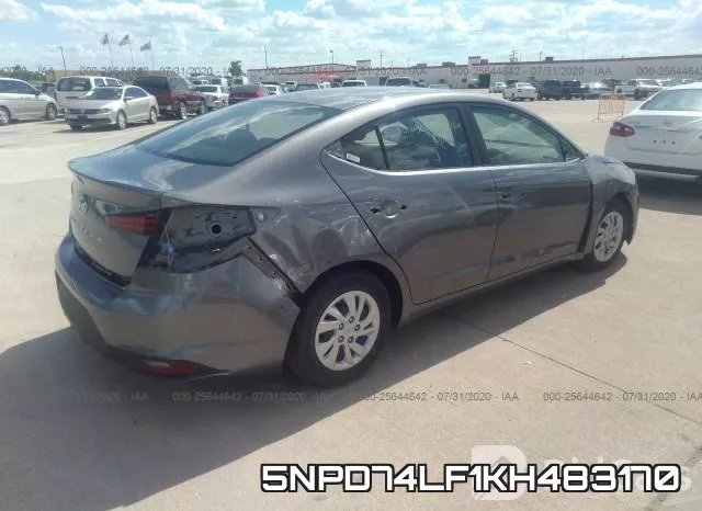 5NPD74LF1KH483170 фото 5