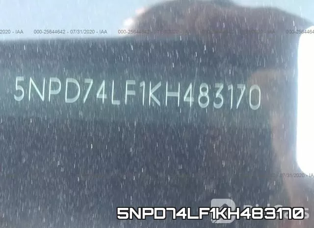 5NPD74LF1KH483170 фото 10