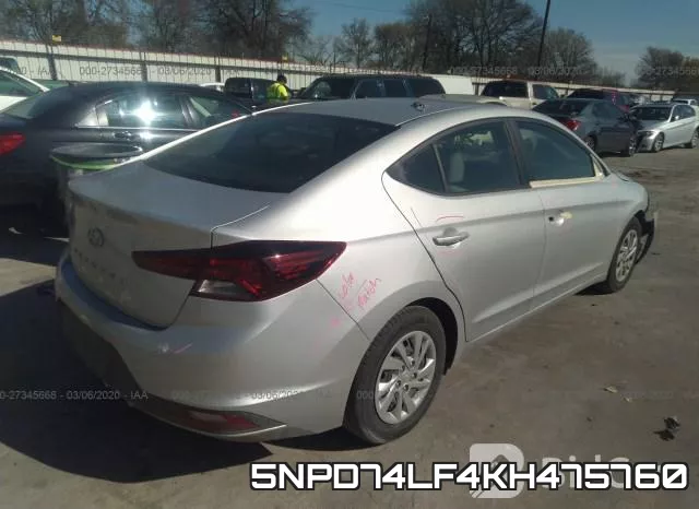 5NPD74LF4KH475760 фото 5