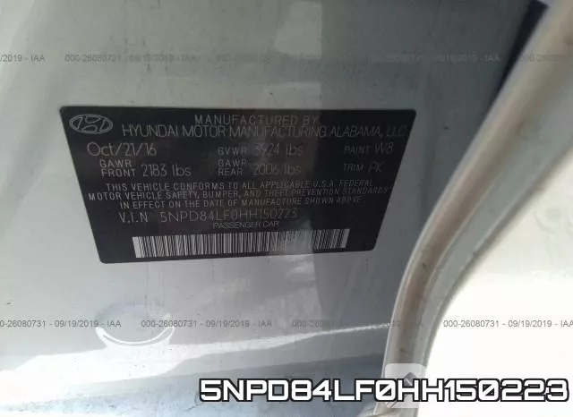5NPD84LF0HH150223 фото 10