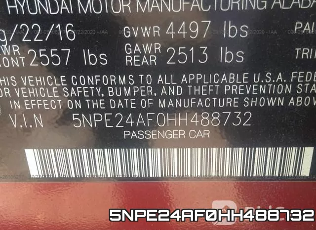 5NPE24AF0HH488732 фото 10